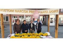 Dan narcisa: patronažne sestre Doma zdravlja Ogulin u sat vremena prodale 1400 cvjetova