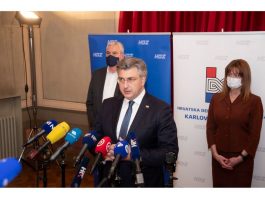 Premijer Plenković u Karlovcu: “Sva tijela HDZ-a i parlamentarna većina dali su mi povjerenje za rekonstrukciju Vlade”