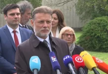 Predsjednik Vlade Plenković i Sabora Jandroković na komemoraciji u Spomen-području Jasenovac