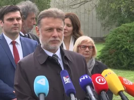 Predsjednik Vlade Plenković i Sabora Jandroković na komemoraciji u Spomen-području Jasenovac