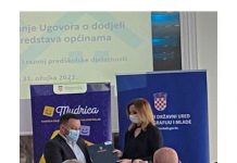 Općina Josipdol potpisala Ugovor o dodjeli sredstava za održavanje i razvoj predškolske djelatnosti