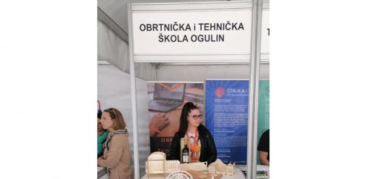 Učenici OTŠ Ogulin na Sajmu strukovnog obrazovanja