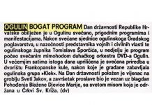 Utorkom iz arhive Zavičajnog muzeja Ogulin- Proslava Dana državnosti 1994. godine