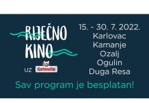 Kreće 12. izdanje Riječnog kina uz Karlovačko u Ogulinu, Karlovcu, Kamanju, Ozlju i Dugoj Resi