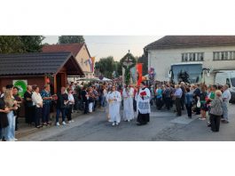 Biskup Križić predslavio uočnicu Velikoj Gospi u svetištu Gospe od Čudesa
