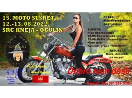 Moto susret ovaj vikend. Ne propustiti ni slučajno. Nešo Ogulin u srcu