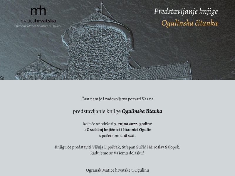 ogulinska čitanka