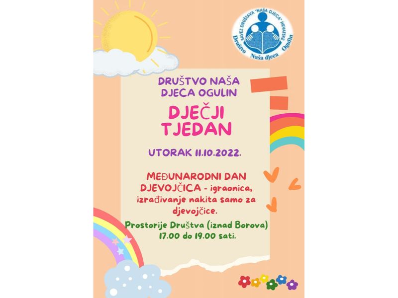 Međunarodnog dana djevojčica