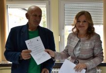 Potpisan ugovor za 1.fazu radova uređenja sanitarnog čvora u Prvoj osnovnoj školi Ogulin