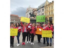 I ogulinske odgajateljice na prosvjedu odgojitelja u Zagrebu!