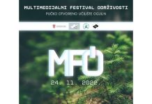 Multimedijalni festival održivosti (MFO) 24. studenoga stiže u Ogulin!