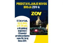 Predstavljanje novog broja ZOV-a 22.12.2022.g. u Gradskoj knjižnici Ogulin