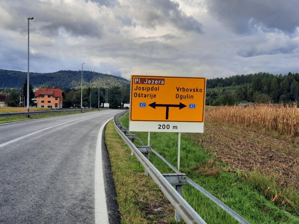 prema Plitvičkim jezerima