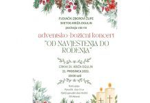 Adventsko-božićni koncert pjevačkih zborova Župe Svetog Križa Ogulin 21.12.2022.g