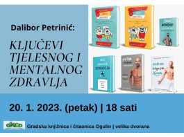 Predavanje fitness trenera o vježbanju i prehrani u Knjižnici Ogulin