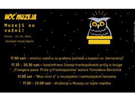 Noć muzeja u Ivaninoj kući bajke i Zavičajnom muzeju – program
