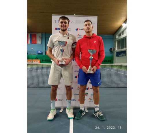 Ivan Karlo Ban iz TK Ogulin i Nikola Bašić seniorski su prvaci Hrvatske u parovima