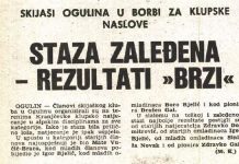 Utorkom iz arhive Zavičajnog muzeja Ogulin – „O skijanju na Kranjčevki“