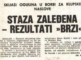 Utorkom iz arhive Zavičajnog muzeja Ogulin – „O skijanju na Kranjčevki“