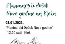 Planinarski doček Nove godine u organizaciji HPD Ogulin