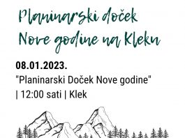 Planinarski doček Nove godine u organizaciji HPD Ogulin