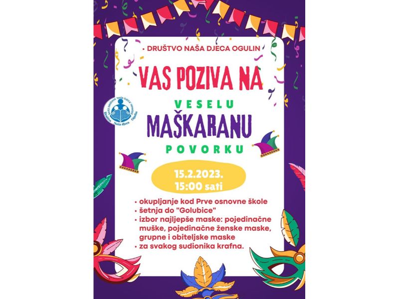 Dječja maskirana povorka