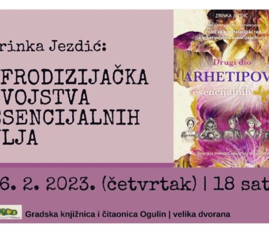 Predavanje “Afrodizijačka svojstva esencijalnih ulja” povodom Valentinova u knjižnici