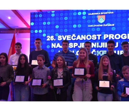 Nagrađeni najuspješniji u sportu u županiji u 2022. Među njima i brojni Ogulinci