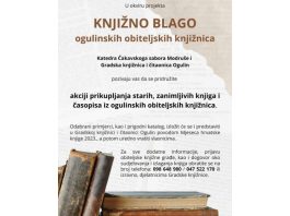 Prikuplja se knjižno blago ogulinskih obiteljskih knjižnica za izložbu