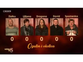 Gledatelji oduševljeni, a Ogulinci ponosni. Završila Večera za 5 u Ogulinu