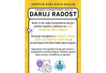 Darujte plišance i pridružite se akciji DND Ogulin za male pacijente KBC Rebro