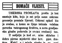 Utorkom iz arhive Zavičajnog muzeja Ogulin – Uskrs u Ogulinu 1925 godine.