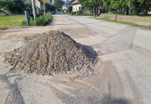 Građani se žale na stanje kolnika u Kalcima