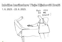Izložba karikatura popularne umjetnice Tisje Kljaković Braić