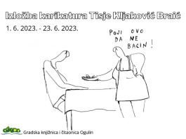 Izložba karikatura popularne umjetnice Tisje Kljaković Braić