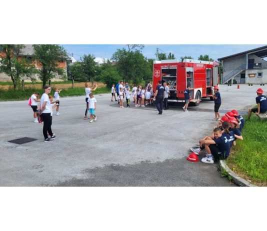 Polaznici sportskih praznika OŠ Josipdol vježbali i upoznali se s DVD-om Josipdol