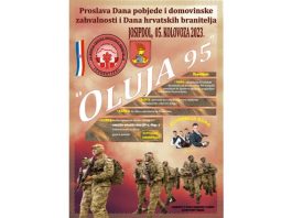 Središnja proslava VRO Oluja u Josipdolu uz odavanje počasti, misu te koncert Slavonija benda