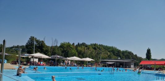 Ogulinci osvježenje traže u Toplicama Lešće