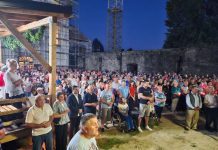 Biskup Križić predslavio uočnicu Velikoj Gospi u svetištu Gospe od Čudesa