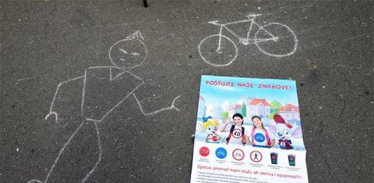 “Poštujte naše znakove” – uoči nove školske godine MUP ponovno provodi akciju s ciljem zaštite djece u prometu.