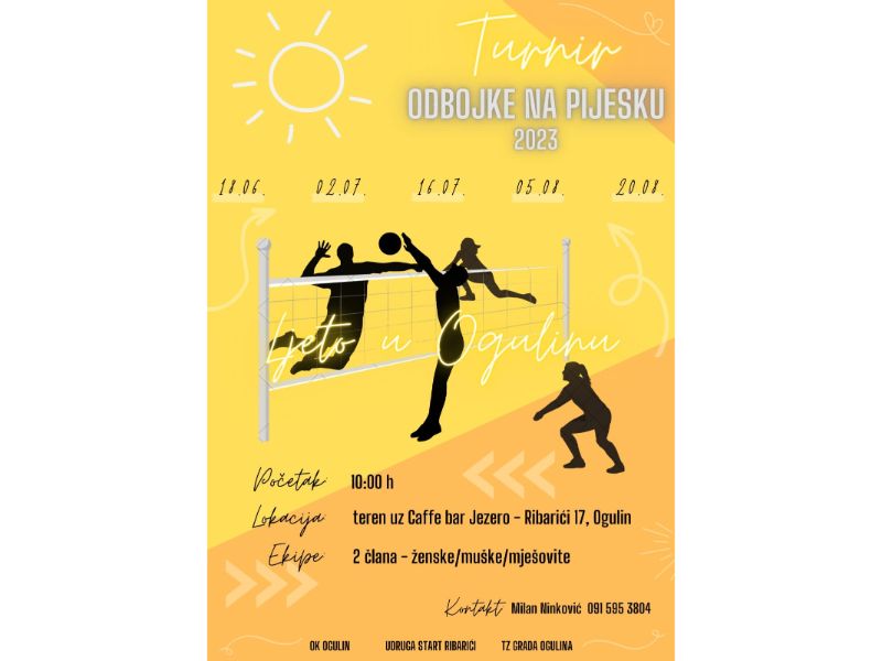 turnir odbojke na pijesku