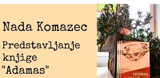 Predstavljane knjige “Adamas” Nade Komazec u Knjižnici Ogulin