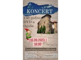 Večeras koncert Puhačkog orkestra DVD-a Ogulin i gostiju