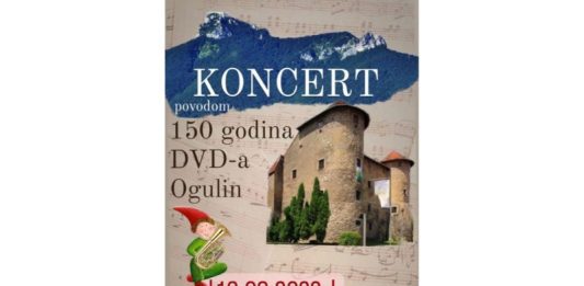 Večeras koncert Puhačkog orkestra DVD-a Ogulin i gostiju