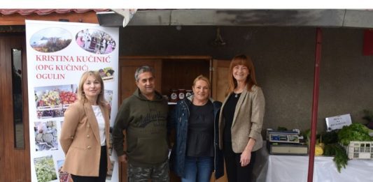 Županica posjetila Kristinu Kučinić- Ogulinku, najuzorniju seosku ženu Karlovačke županije