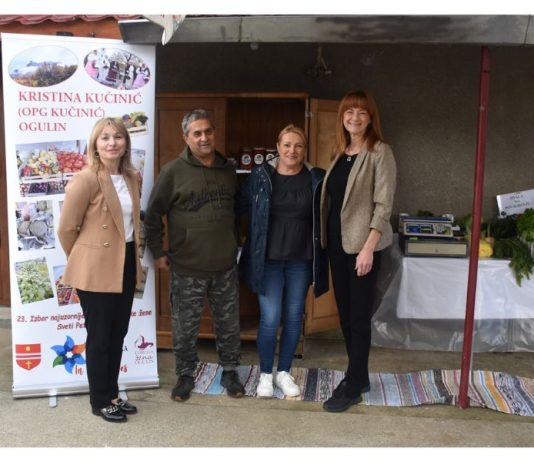 Županica posjetila Kristinu Kučinić- Ogulinku, najuzorniju seosku ženu Karlovačke županije