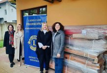 Lions club “Frankopan” predao donaciju dječjem vrtiću Bistrac Ogulin – dva drvena dječja igrališta
