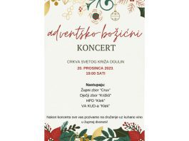 Adventsko božićni koncert u Crkvi Svetog Križa Ogulin
