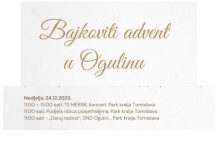 Badnjak u sklopu Bajkovitog adventa