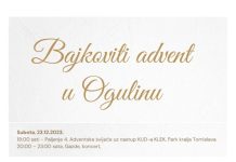 Večeras na Bajkovitom adventu paljenje 4. adventske svijeće i koncert tamburaškog sastava “Gazde”